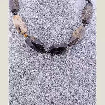 🏷️️ Намисто Яшма 50 см F-73164