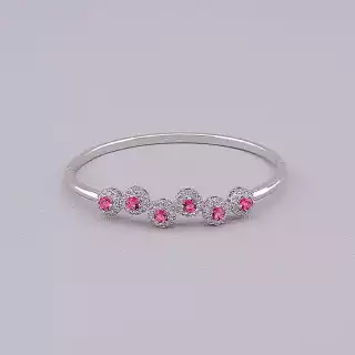 Браслет шарнірний Xuping (родій)