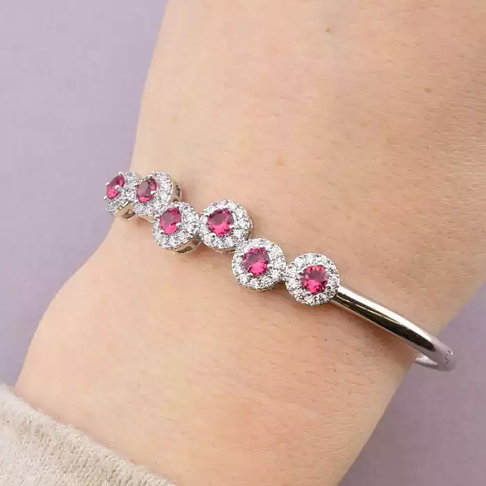 🏷️️ Браслет шарнірний Xuping (родій) ss_74946