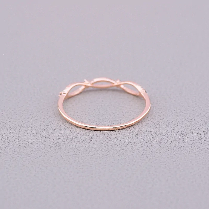 🏷️️ Каблучка Фіаніт (позолота 18к) ss_65903