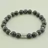 🏷️️ Браслет резинка Котяче око 21 см. F-101701