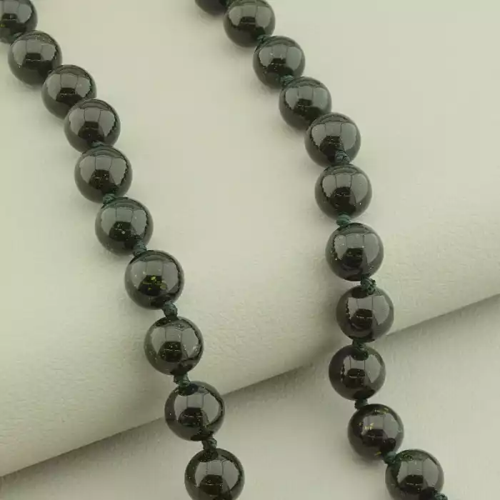 🏷️️ Намисто Каїрська ніч 46 см. ss_101801