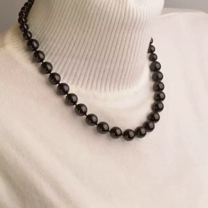 🏷️️ Намисто Турмалін срібло (925 проба) 44 см. ss_94609