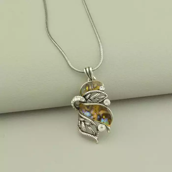 🏷️️ Підвіска + Сережки Фіаніт 46 см. ss_103859