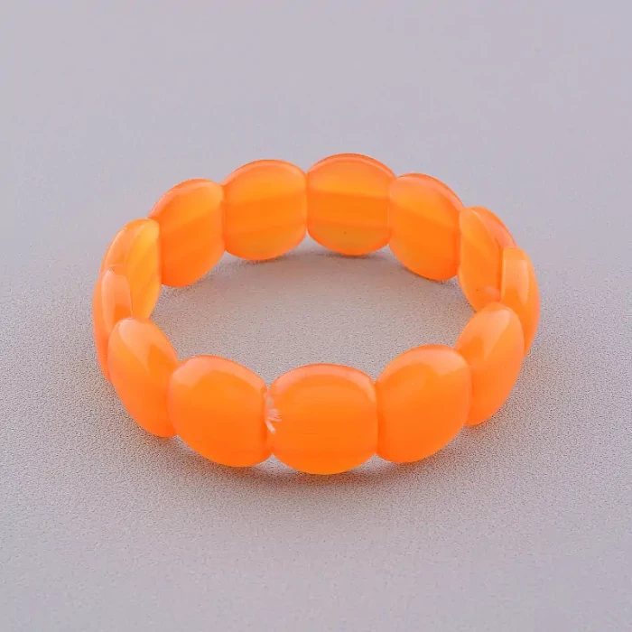 🏷️️ Браслет резинка Котяче око 16 см ss_82488