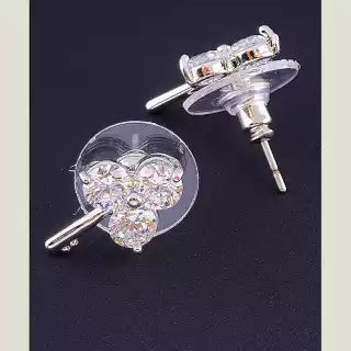 Сережки Unfading Love позолота (18к)