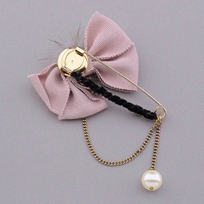 🏷️️ Брошка бантик Hand Made тканина ss_34349