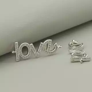 Конектор Фіаніт 28х12 (родій)