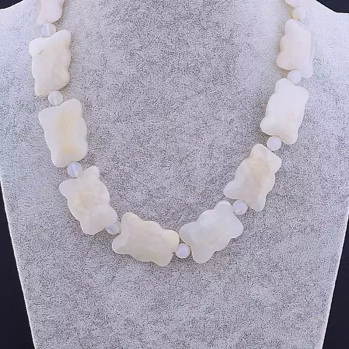 🏷️️ Намисто Агат 54 см ss_85873