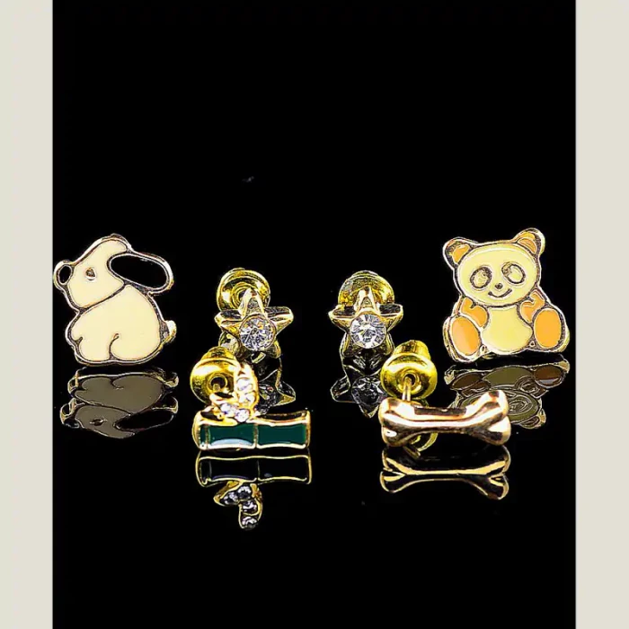 🏷️️ Сережки 3 пар (Кольори на фото) ss_16990