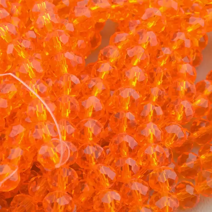 🏷️️ Нитка Чеський кришталь 42 см. 7,5 мм. (без замка) ss_95632