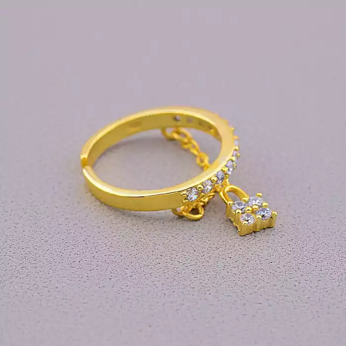 🏷️️ Каблучка роз'ємна FJ Сrystal ss_43294