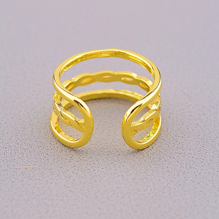 🏷️️ Каблучка роз'ємна FJ Сrystal ss_43394