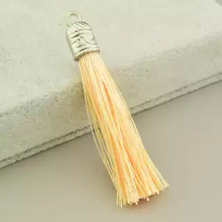 Пензлик китиця шовк+метал (55х80 мм)