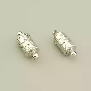 Застібка магніт 12х7мм. (родій)