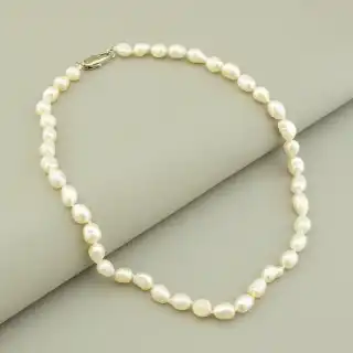 Намисто мінімалістичне Перли 40 см