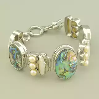 Браслет петля Перли, Галіотіс 19 см.