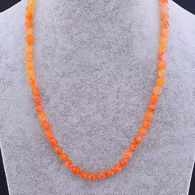 🏷️️ Намисто Сердолік 60 см F-63474