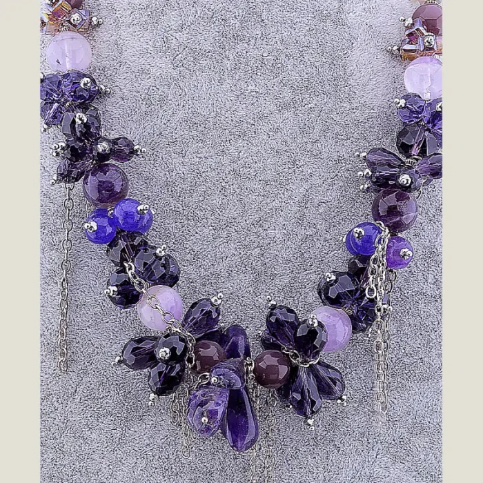 🏷️️ Намисто Аметист 55 см ss_14670