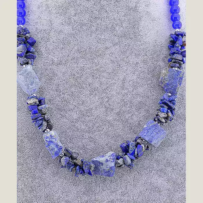 🏷️️ Намисто Содалит 56 см ss_65048