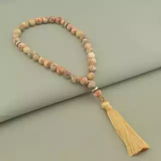 Чотки із натурального каменю Яшма