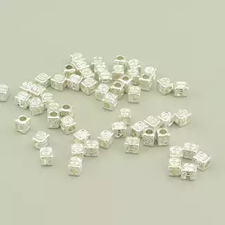 Вставка 4х4мм. (родій)