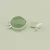 🏷️️ Замочок Нефрит 17x17мм. F-103443