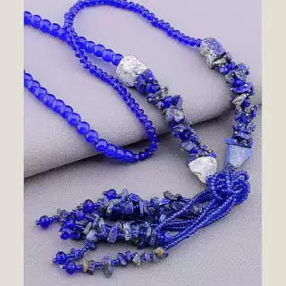 Намисто Содалит 80 см