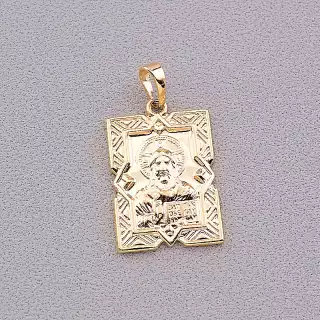 Ладанка Спаситель Вседержитель Xuping (позолота 18к)