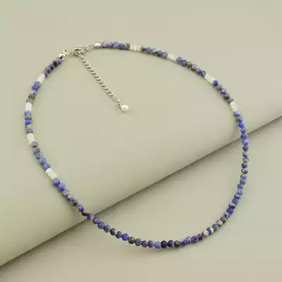 Підвіска Содаліт, Місячний камінь 39 см