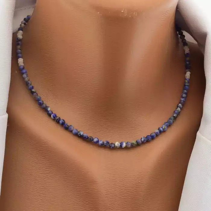 🏷️️ Підвіска Содаліт, Місячний камінь 39 см ss_105819