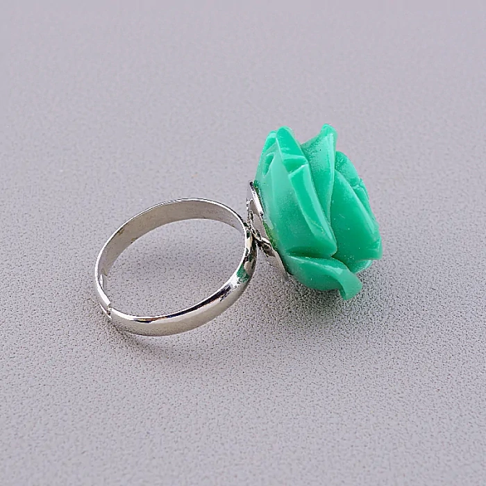 🏷️️ Каблучка троянда полімерна глина ss_81970