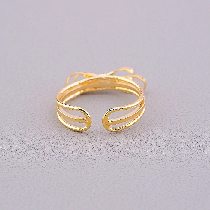 🏷️️ Каблучка бантик Xuping (позолота 18к) ss_60975