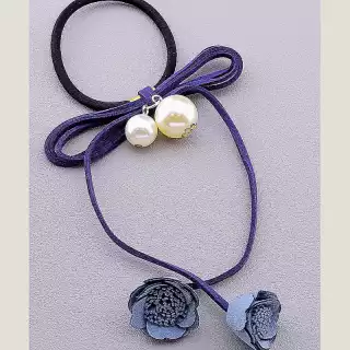 Резинка для волосся Flora Secret тканина