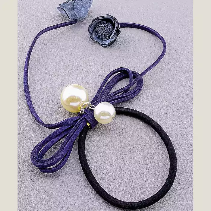 🏷️️ Резинка для волосся Flora Secret тканина ss_41307