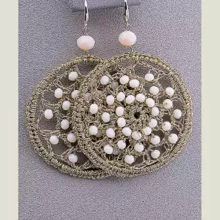 Сережки петля Чеський кришталь