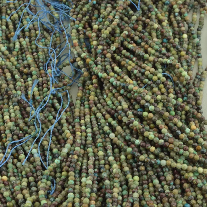 🏷️️ Нитка Хрізокола 39 см. 2,2мм. (без застібки) ss_102724