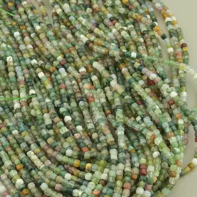 🏷️️ Намистини Яшма 39 см. на нитці (натуральне каміння, без застібки) F-103344