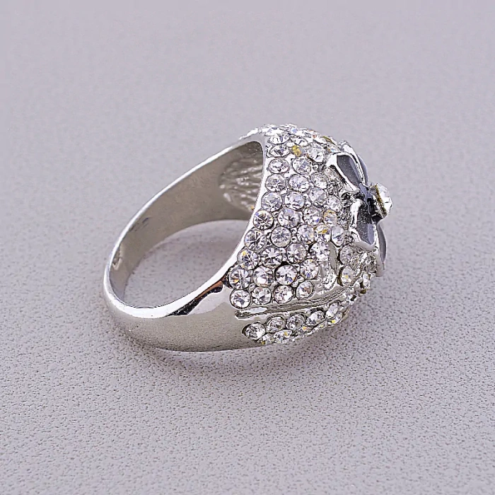 🏷️️ Перстень емаль квітка Сrystal ss_81944