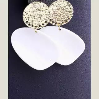 Сережки пусети пластик FJ