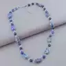 🏷️️ Намисто Лазурит, Содалит, Гірський кришталь 56 см. F-91038