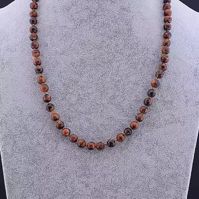 🏷️️ Намисто Золотий Пісок 118 см. F-100467