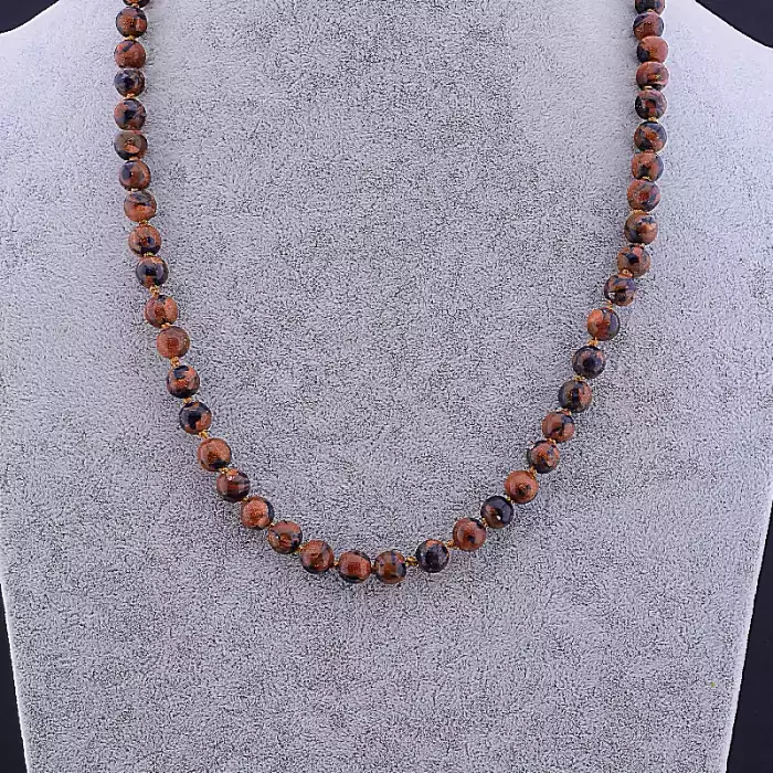 🏷️️ Намисто Золотий Пісок 118 см. ss_100467