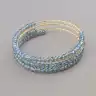 🏷️️ Браслет без застібки Чеський кришталь 4,5 мм F-75421