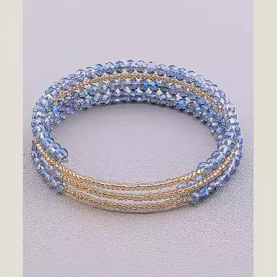 🏷️️ Браслет без застібки Чеський кришталь 4,5 мм F-75421