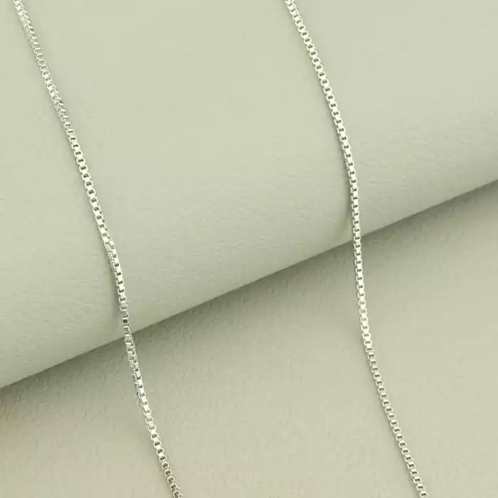 🏷️️ Ланцюг Xuping 50 см. (родій, застібка карабін) ss_101102