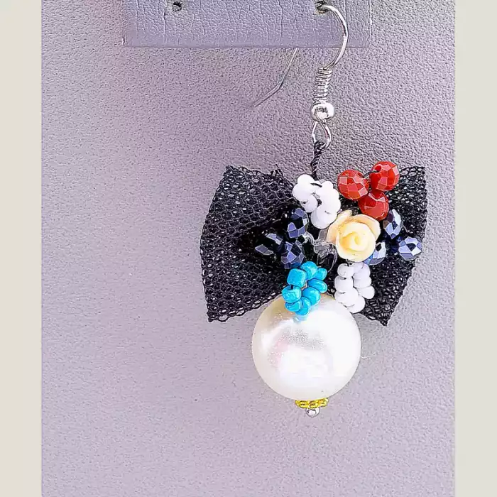 🏷️️ Сережки петельки Hand Made Майорка ss_40908