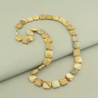 Намисто Яшма 60 см