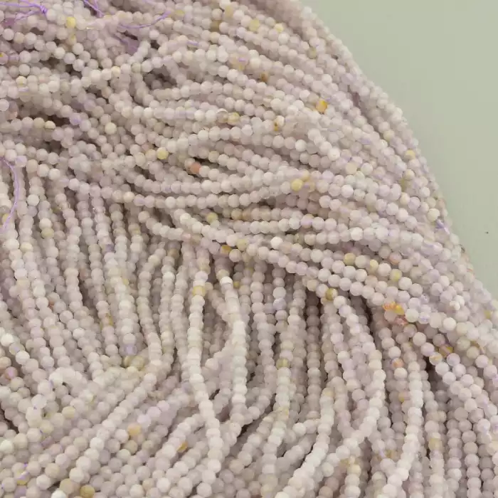 🏷️️ Нитка Аметрін 39 см. 2 мм. (без застібки) ss_103548