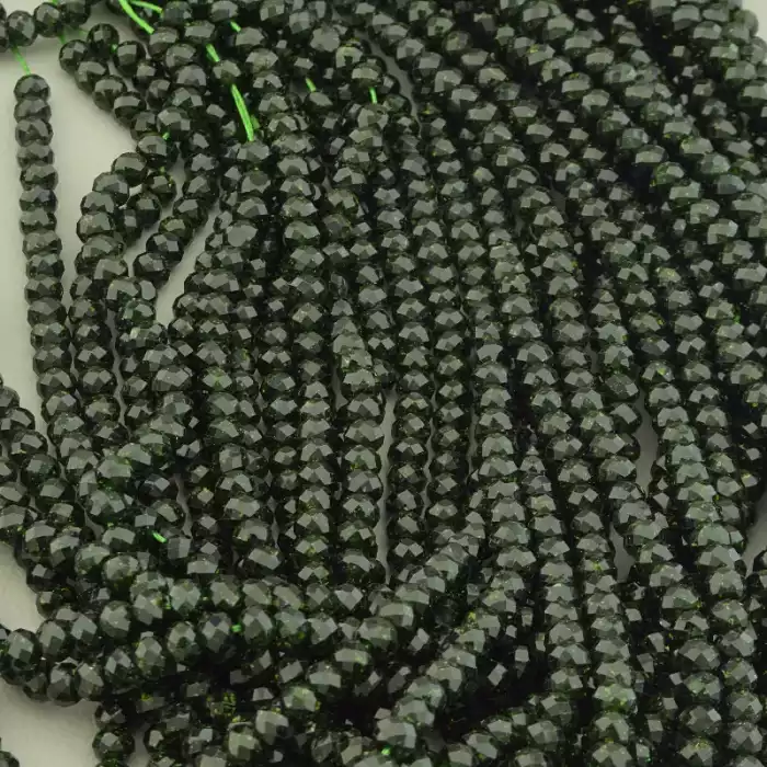 🏷️️ Нитка Каїрська ніч 38 см. (без застібки) ss_103863